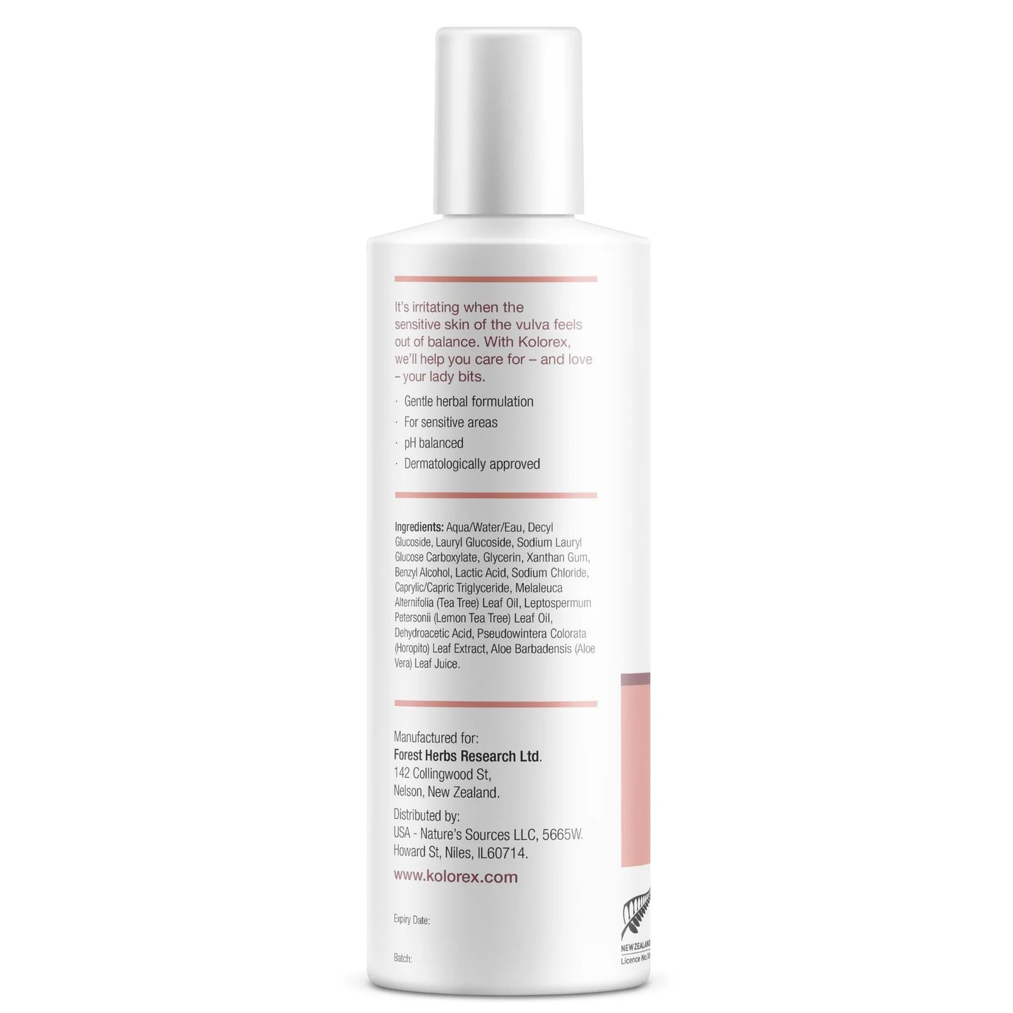 Kolorex Vaginal Care Daily Wash 250ml