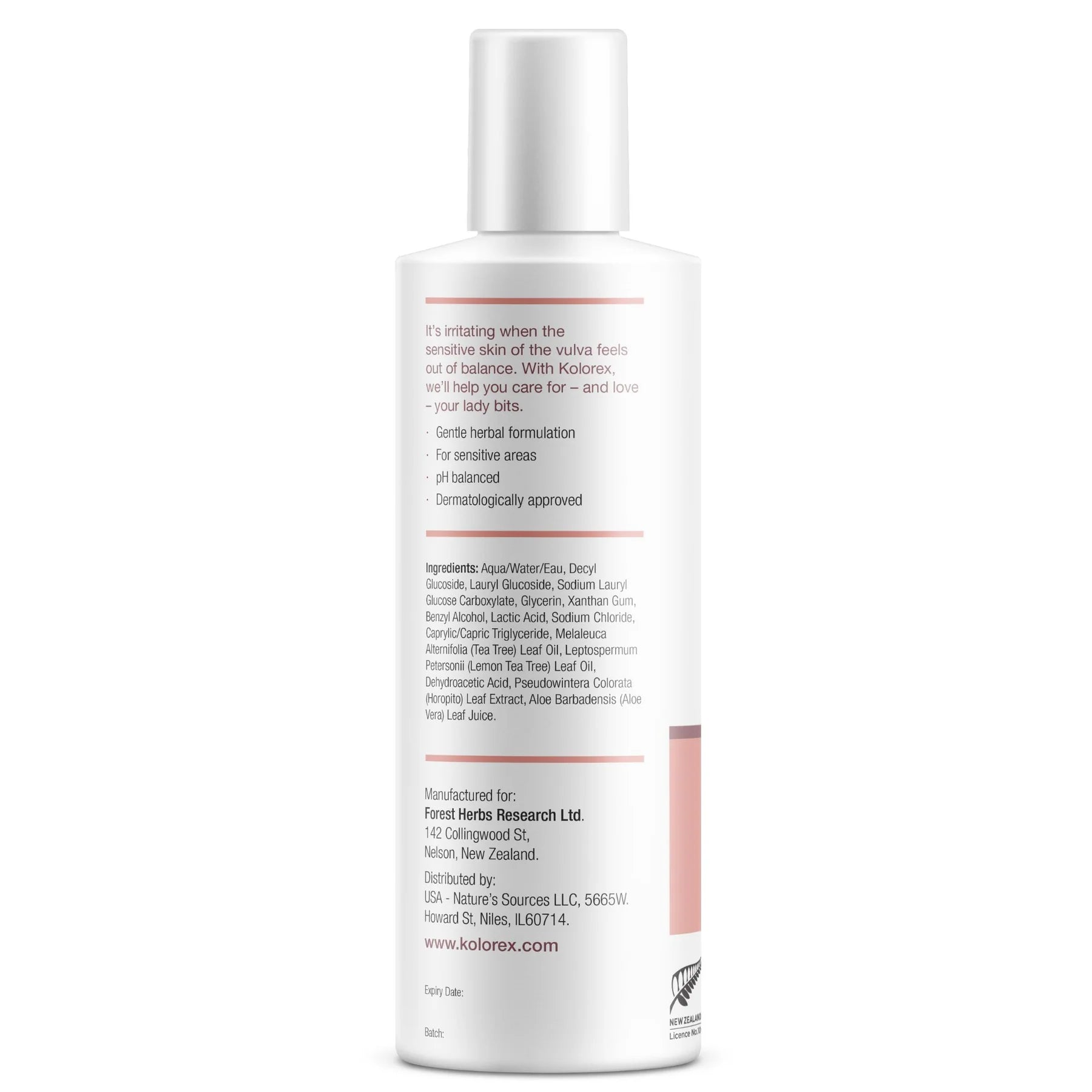 Kolorex Vaginal Care Daily Wash 250ml