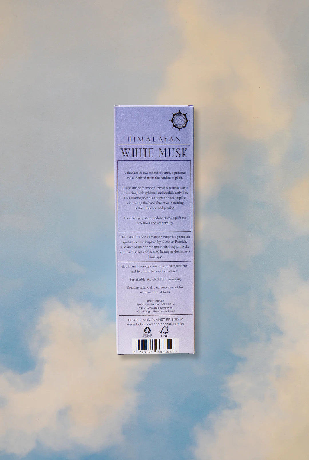 Holy Smoke Eco Insence - White Musk