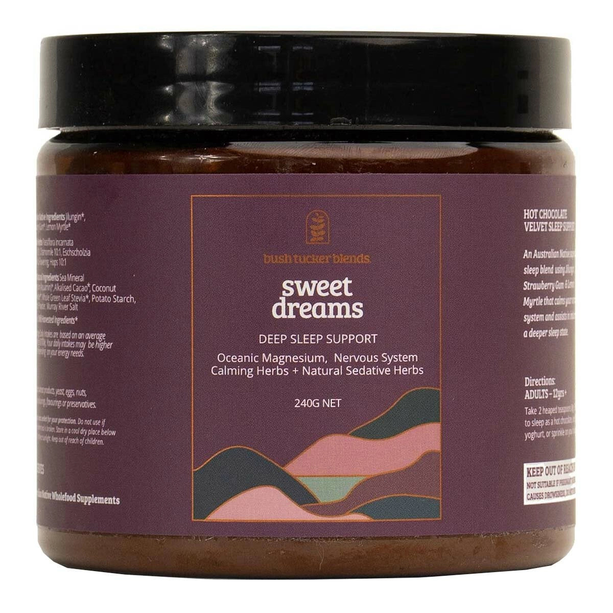 Bush Tucker Blends Sweet Dreams Powder 240g