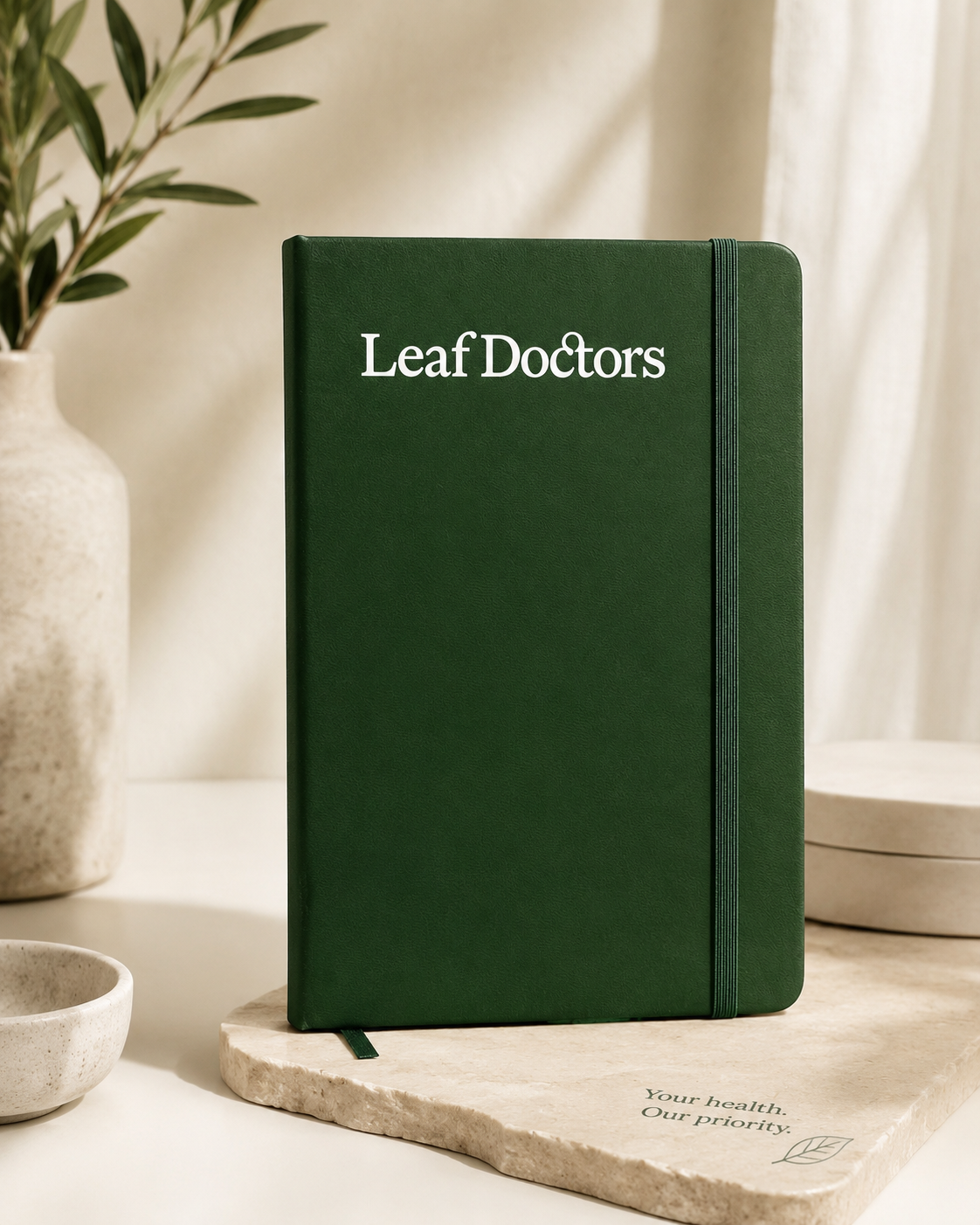 Leaf Doctors A5 Lined Dosing Journal