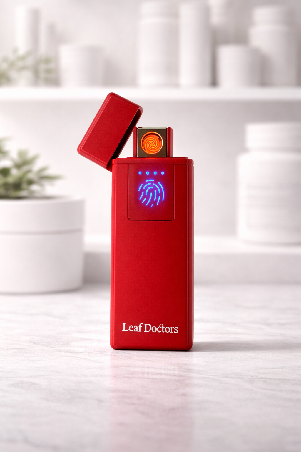 Leaf Doctors Electric Lighter (Red) Charger Included