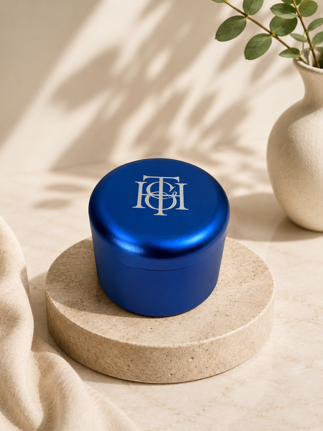 Cannapuck Storage Jar 2.0 (Deep Blue)
