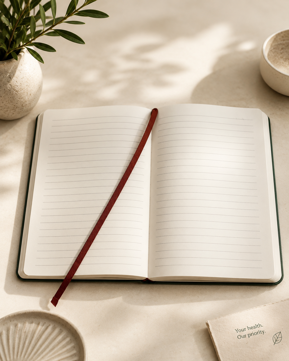 Leaf Doctors A5 Lined Dosing Journal