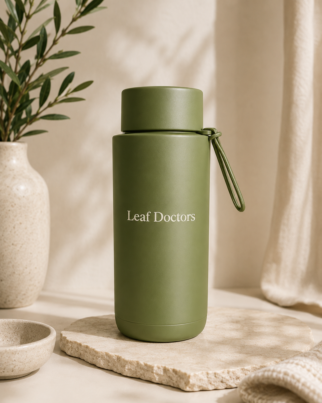 Leaf Doctors Water Bottle (Horizontal Logo) 1 Litre