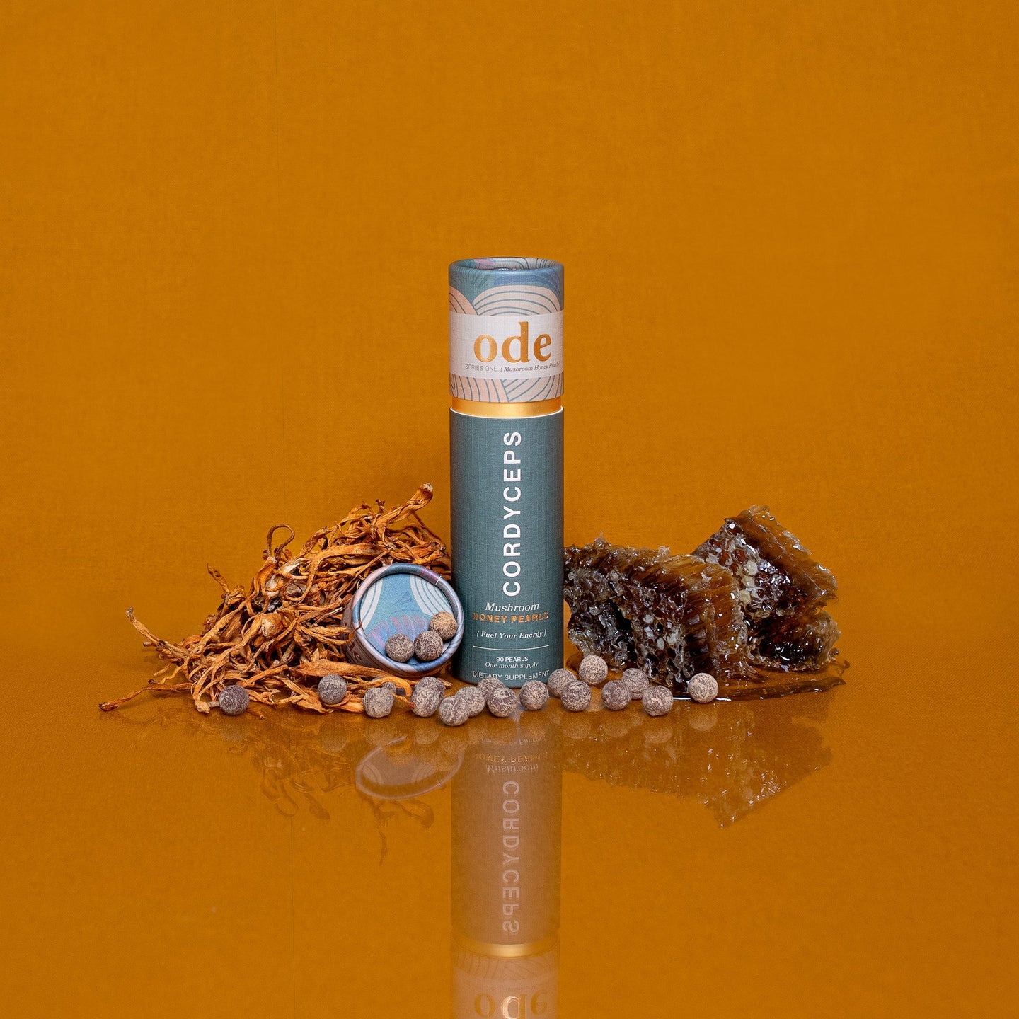 Ode - Cordyceps Mushroom Honey Pearls 90 Pearls