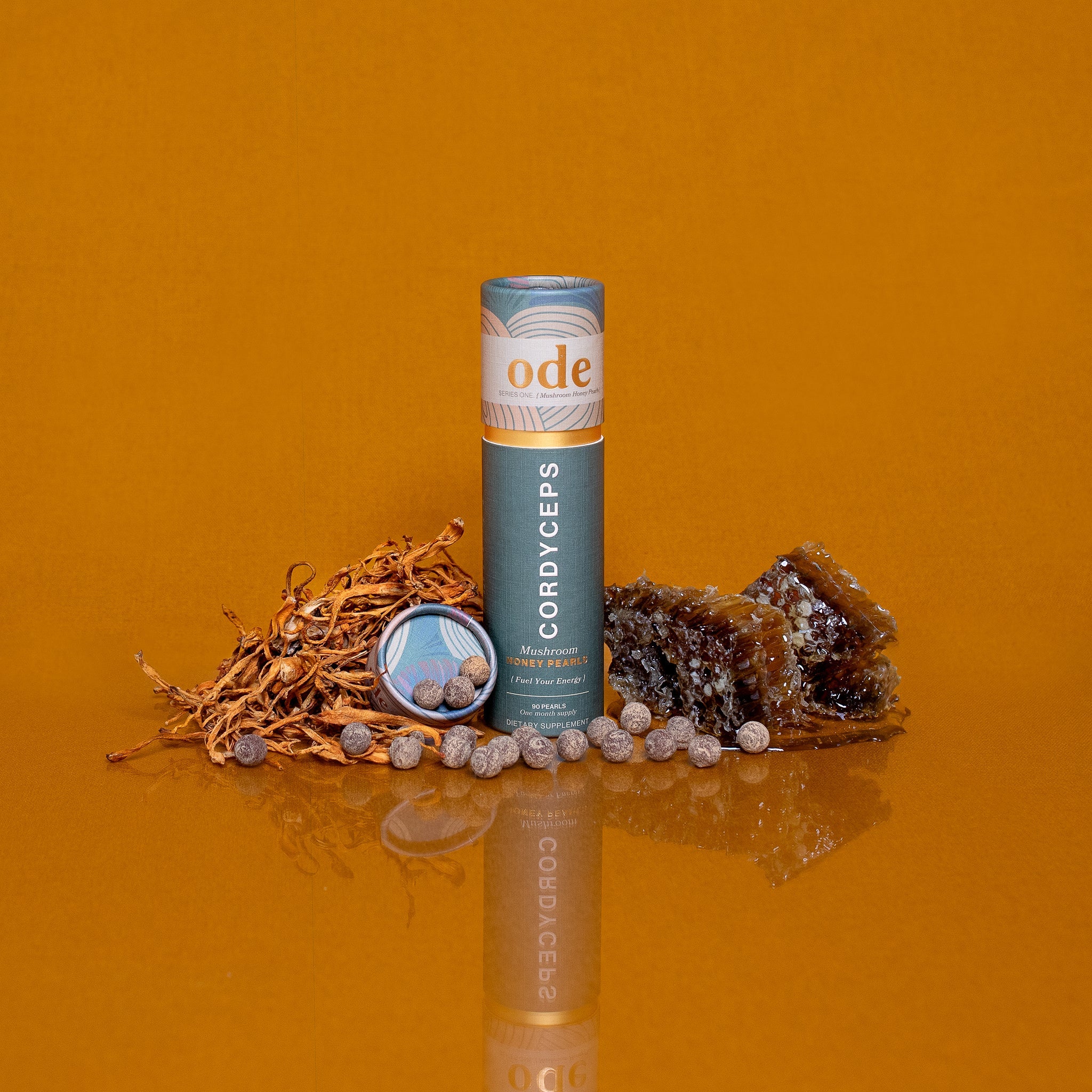 Ode - Cordyceps Mushroom Honey Pearls 90 Pearls