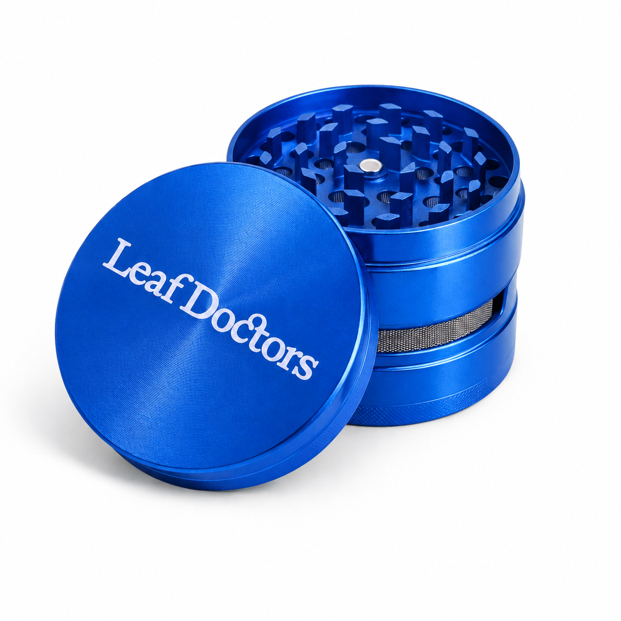 Leaf Doctors Blue Herb Grinder 63mm