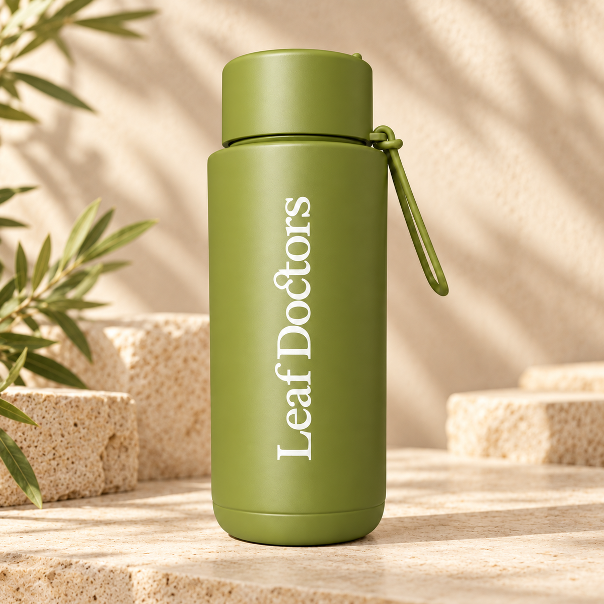 Leaf Doctors Water Bottle (Vertical logo) 1 Litre