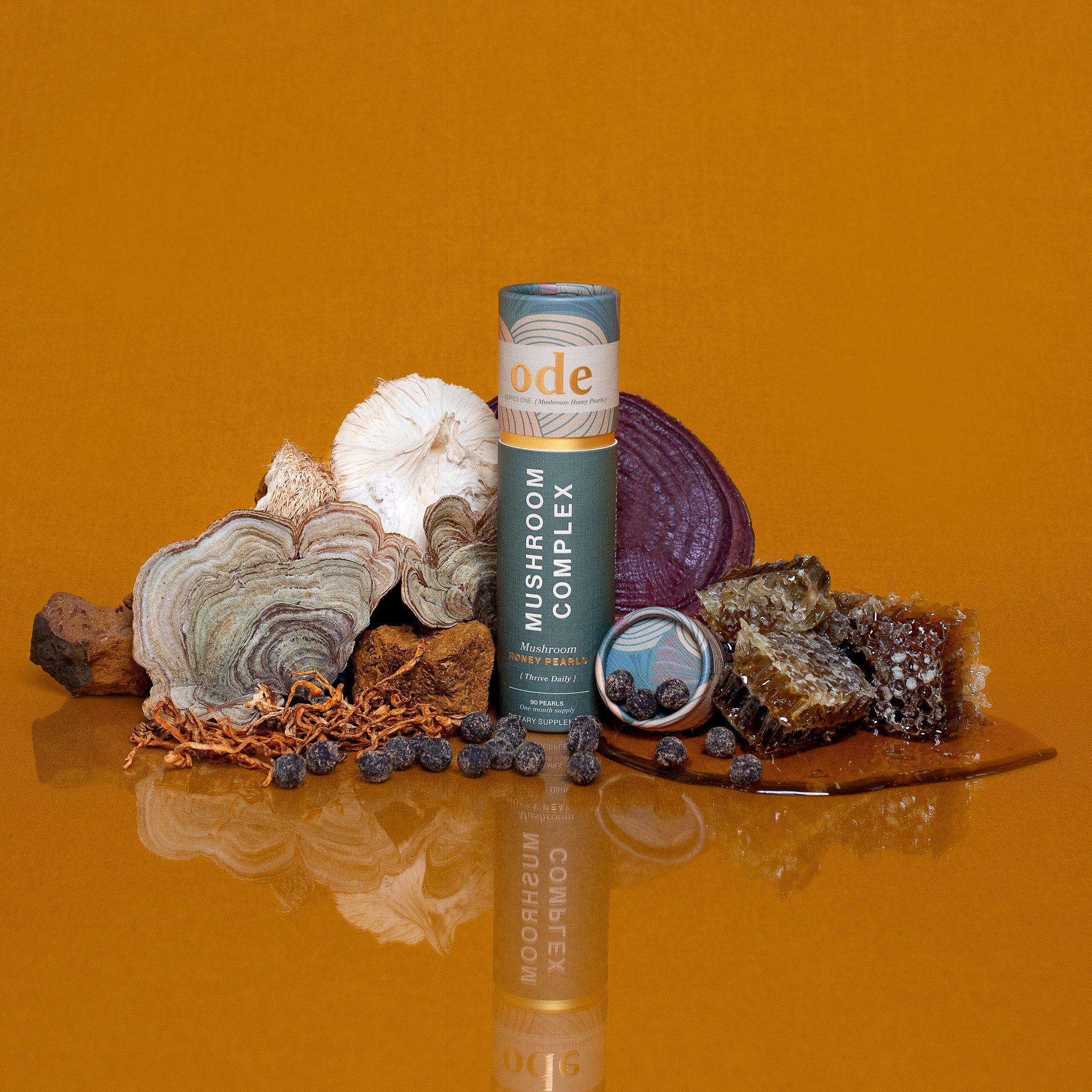 Ode - Mushroom Complex Honey Pearls 90 Pearls
