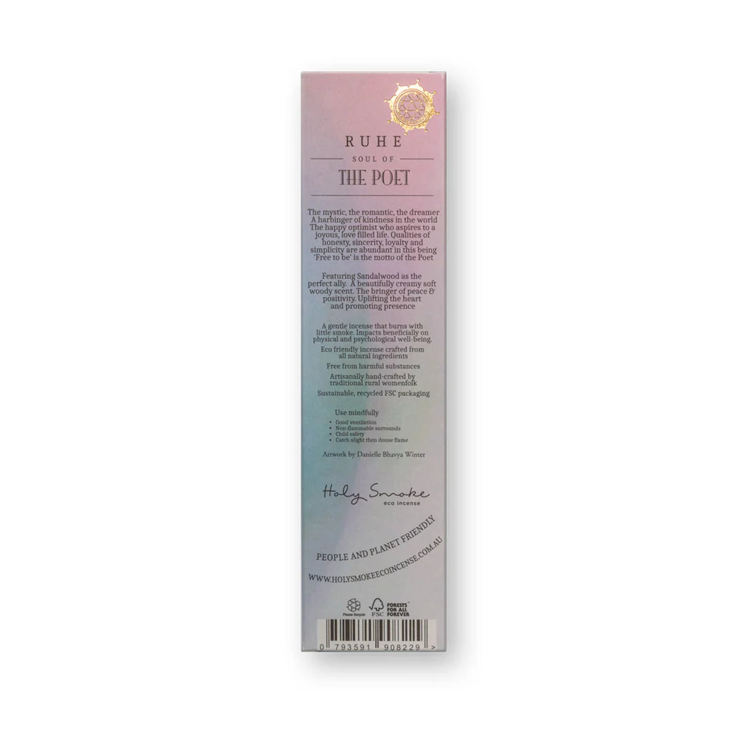 Holy Smoke Eco Incense - The Poet