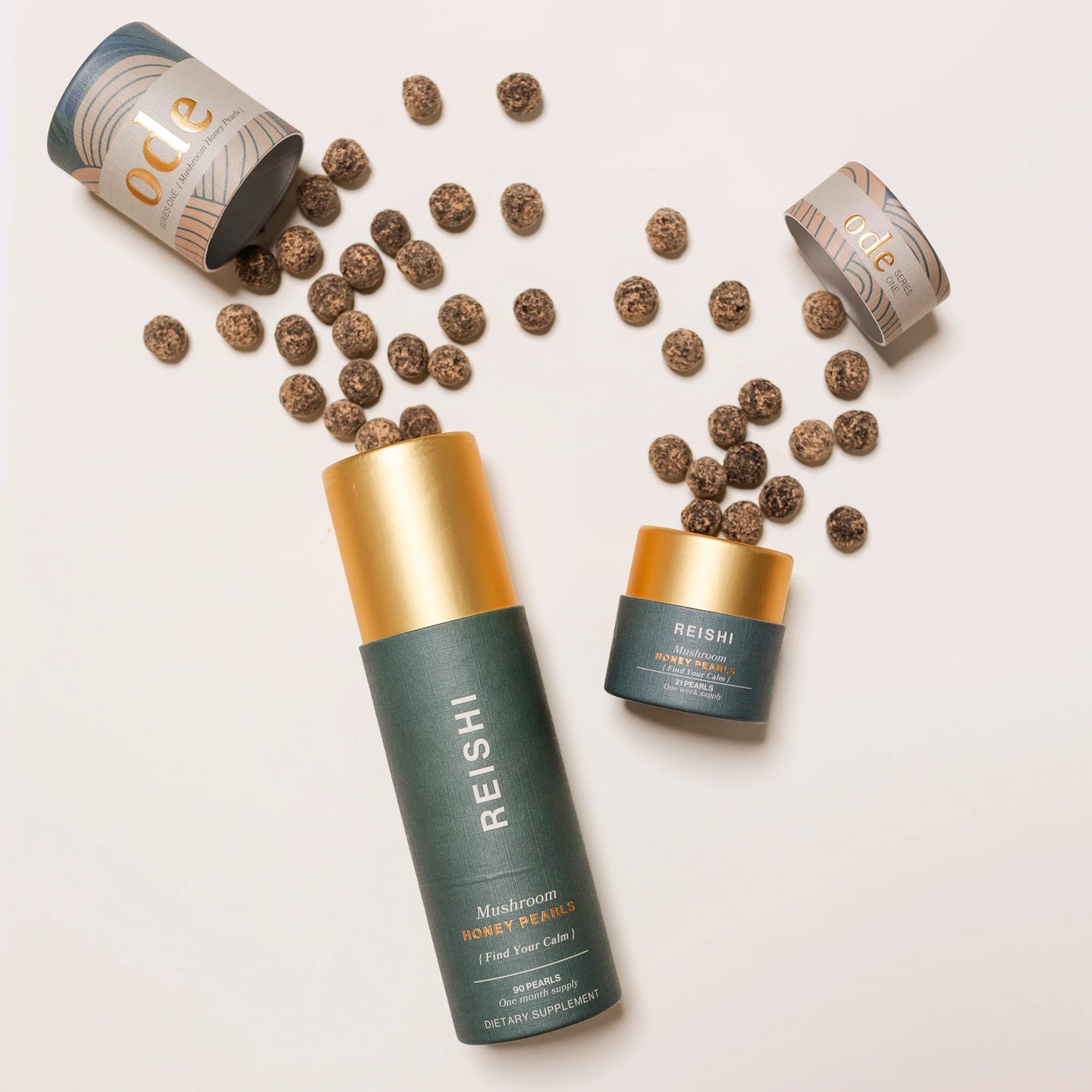 Ode - Reishi Mushroom Honey Pearls 90 Pearls