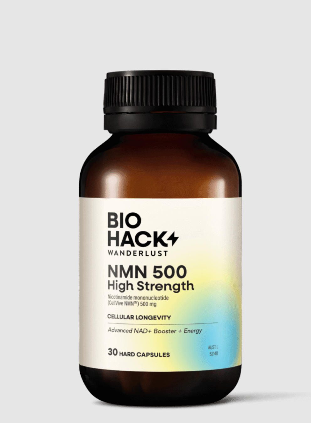 BioHack NMN 500 High Strength (30 Capsules)