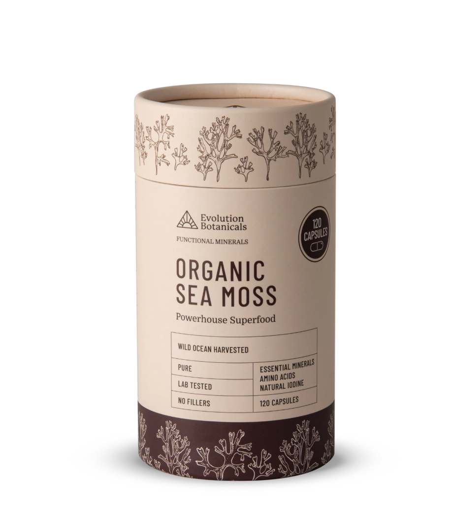 Evolution Botanicals Organic Sea Moss (120 Capsules)