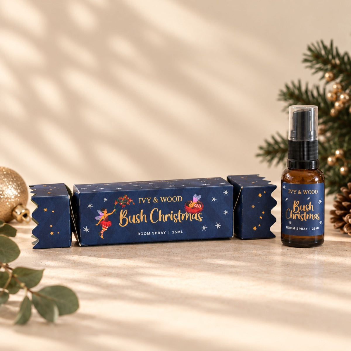 Ivy & Wood Christmas Room Spray Bon Bon Gift Set