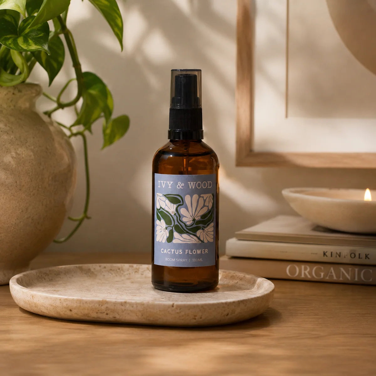 Ivy & Wood Cactus Flower Room Spray 100ml