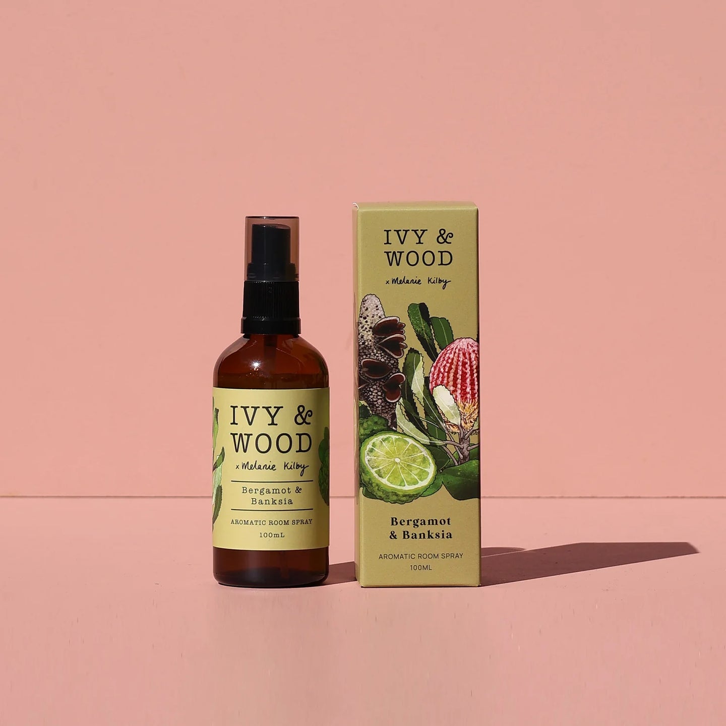 Ivy & Wood Bergamot & Banksia Aromatic Room Spray 100mL