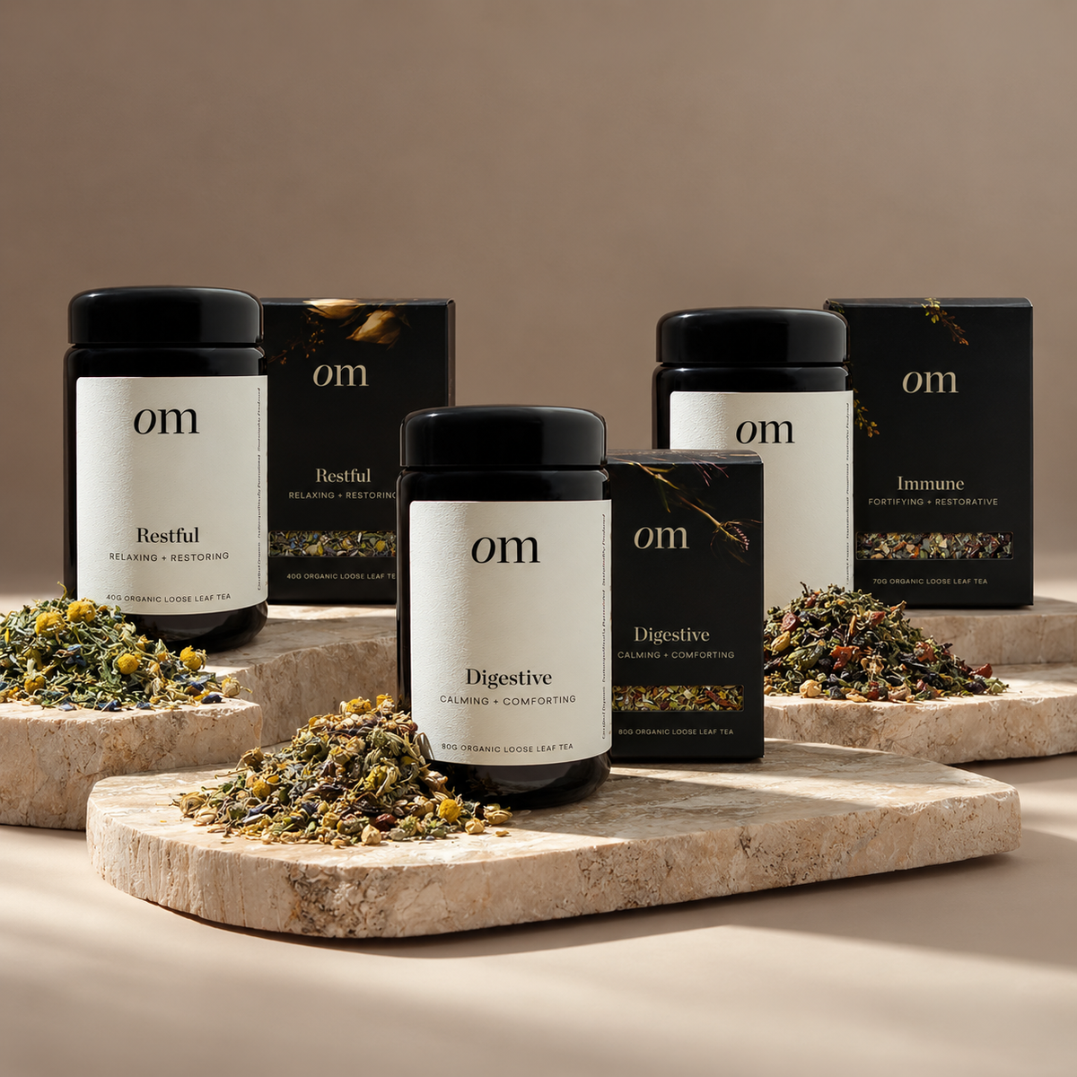 Organic Merchant Wellness Tea Trio