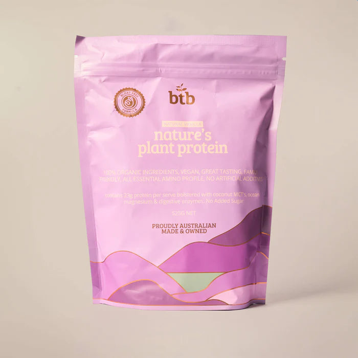 Bush Tucker Blends Nature's Plant Protein Natural Vanilla 525g